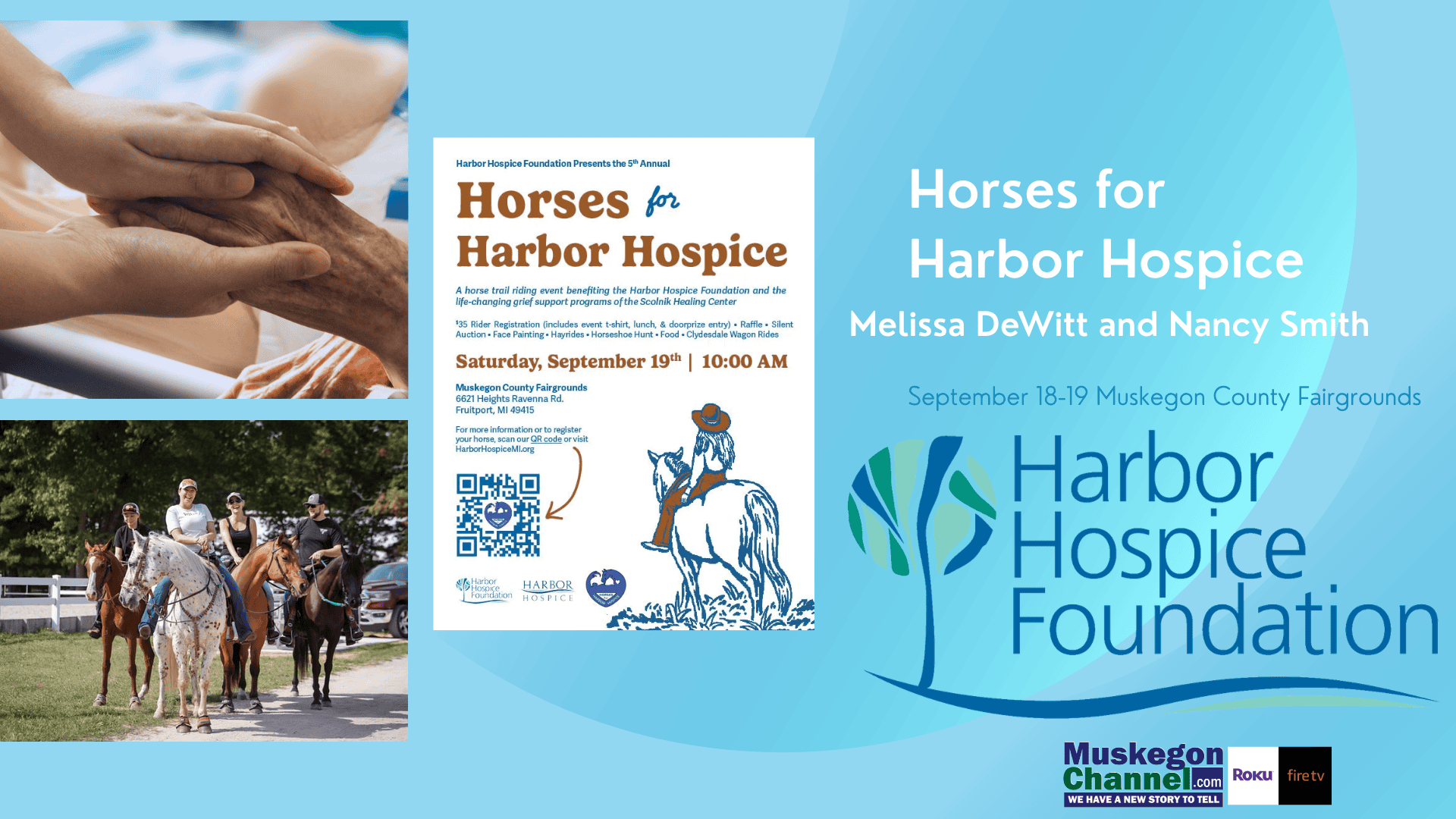 Horses for Harbor Hospice – September 18-19 – Muskegon County Fairgrounds